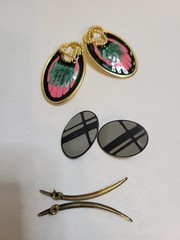 Vintage Pierced Earring Lot 40+ Pairs Of POST ONLY Assorted Colors & Sizes #1
