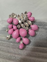 Vintage Carlisle Collection Susan G Komen Pink Brooch Pin NEW
