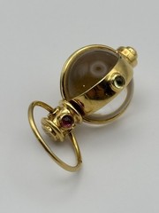 Temple St. Clair Magnified Sphere Amulet 18K Yellow