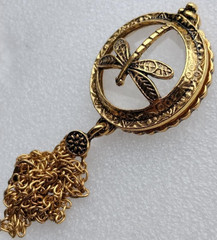 Dual Purpose Vintage Necklace and Magnifying Glass on 24″ Chain