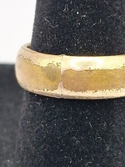 Antique Victorian Era Gold? Wedding Band Marked “Pat Dec 27.70” (Dec 27th 1870).