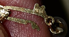VINTAGE YELLOW GOLD PEARL BRACELET…Rare, HTF Petite Bright White Pearls 8.5in