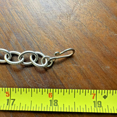 Vintage Coin Charm Necklace Grechian Silver Toned Size 18.5”