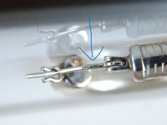 Vintage Sterling Silver 925 Tube Hoop Leverback Earrings