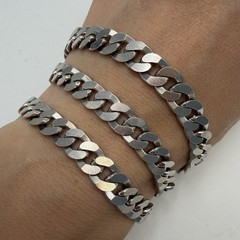 Vintage 925 Sterling Silver Men’s Curb Chain Necklace Jewelry Unisex Statement