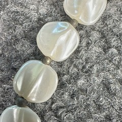 Vintage Medici Abalone Shell Single Strand Necklace Estate