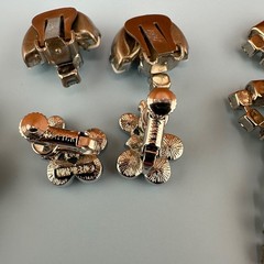 Vintage Rhinestone Earrings Lot Art Deco Style Dangle Climber Some Signed