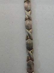 Vintage FAS Sterling Silver 925 XO Hugs and Kisses Bracelet
