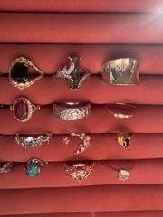Vintage And Modern Ring Lot 925