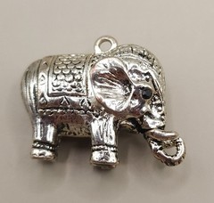 Vintage Style Elephant Charm Lot Pendant Necklace Boho Antique Bronze Silver 6pc