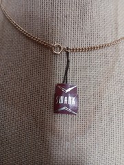 Shank Gold Nugget Pend Necklace