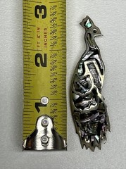 Mexico Alpaca Abalone Brooch