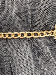 Vintage ID Bracelet Engraved “Isabelle” Gold Tone 6.5” Plz Read
