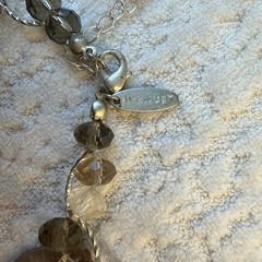 Signed Avenue Bead Necklace 32in