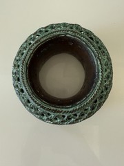 Antique Bronze African Currency Slave Bangle Bracelet
