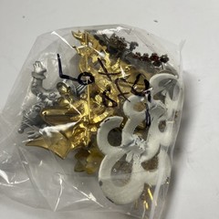 Vintage Lot Brooches/Pins Pewter Tona + More Mixed Lot Of 9
