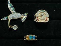 Lot of 17 Pieces of Vintage to Now Jewelry. Avon, J Crew, Brighton & Unbranded