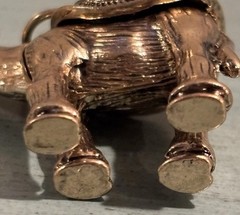 Egyptian Camel Pendant Charm Rhinestone Egypt Desert Vintage *chain Not Included