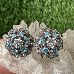 Vintage Earrings Silver 925 Women’s Jewelry