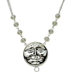 Kirks Folly Venus Light & Love Seaview Moon Rear View Mirror Ornament/Necklace
