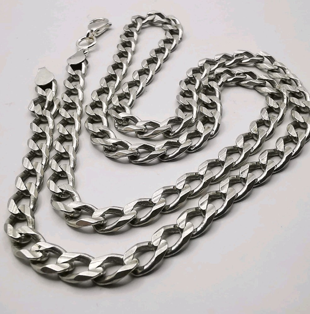 Vintage Beautiful Jewelry Chain, 925 Sterling Silver, Signed 25,22g
