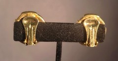 Vintage Wendy Gell Walt Disney Dick Tracy Disney 1980s-1990s Clip-On Earrings