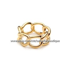 Sally’s Quality 100% Copper Scarf Ring Twist Buckles Brooch For Silk Scarves