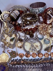 Vintage Estate Costume Jewelry Lot! AVON, MONET and more!