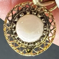Vintage 12k Gold Filled Watch Chain FOB, ChatelaineSlide,Swivel Dog Clip, ~READ~