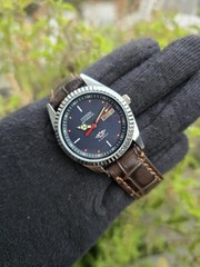 Vintage Citizen Automatic Men Steel Day Date 21 Jewels Refurbished Japan watch