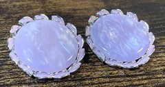 Vintage 1950s-1960s Era Women’s Clip-On Earrings Costume Jewelry Set 3