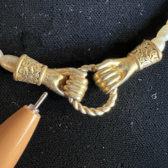 Missoma X Harris Reed 18k Gold Plate/ Natural Pearls In Good Hands Bracelet READ