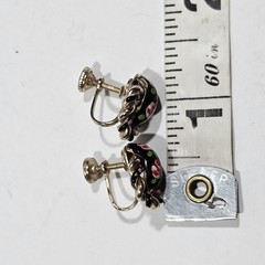 Vintage Earring Lot, 14 Pairs, 50s-80s, Floral. Cottagecore