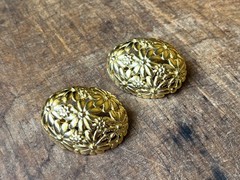 Huge Vintage Flower Earring Pairs Lot Enamel Rhinestone Coro Avon W Germany Etc.
