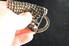 Vintage Marked Lady LR Remington Silver(?) Brooch Pin Fabulous! N18