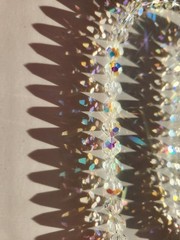 Austrian Aurora Borealis Graduated Crystal Necklace