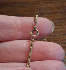 Vintage 18″ Gold Filled Twisted Rope Chain Necklace See Pics/Description