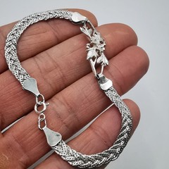 Vintage Very Beautiful Bracelet Jewelry,925 Sterling Silver, Handmade,seal, 8,17