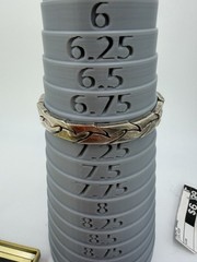 Vintage Bracelet Sterling Silver Mexico 7 Inches Chain Link Taxco Tj-42