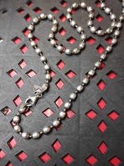 18 Inch Silpada Sterling Silver Bead Necklace