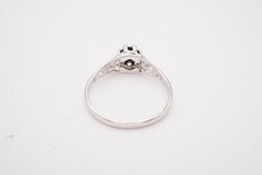 Vintage Sterling Silver 925 Black Onyx Ring Size 11.75