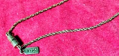 Vintage Cameo 1928 Brand Gold-Tone Necklace 24″ Barrel Clasp Very Good Cond