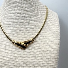 Marvella vintage Necklace. 16in. Sliding Pendant. E4