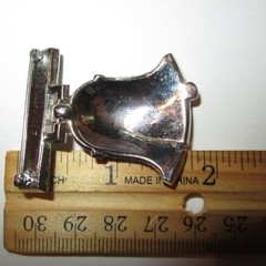 VTG 1930’s Lester Gaba Coro Designer RhineStone Patriotic Liberty Bell Brooch