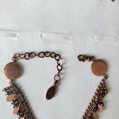 SATELLITE PARIS VINTAGE LEATHER W/ SEMI PRECIOUS STONE & PEARLS BRACELET