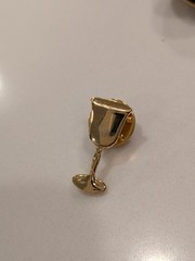 VINTAGE – Gold Toned Earrings, Scarf pins, Danglers and more (10 pieces)