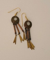 LL Xhilaration Women’s Vintage Boho Chandelier Earings Mixed Lot Set of 2