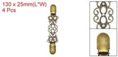 4PCS Hat Clips for Travel, Alloy Retro Cardigan Clip, Bronze