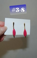 Vintage Retro Ear Rings, 1970s, 1980s 1990s, GROUP 3, priced per or the lot
