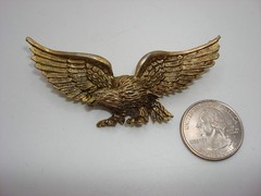 VINTAGE U.S.A. AMERICAN EAGLE PIN/BROOCH!